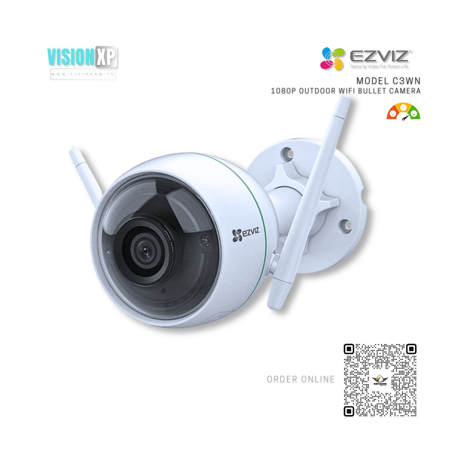 Ezviz C3WN Outdoor Smart WiFi Camera Ezviz C3WN Outdoor Smart WiFi Camera